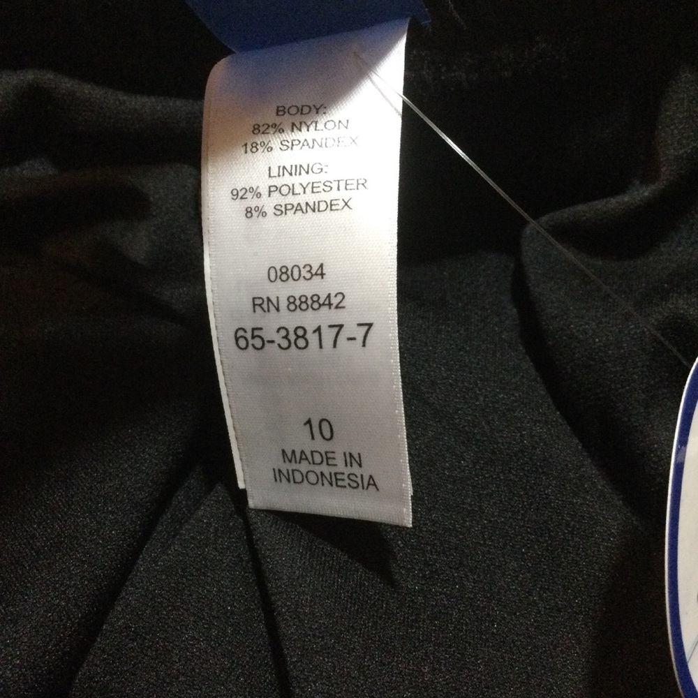 Swim 365 X Swimsuits For All NWT Asymmetrical Fringe Swim Skirt, 10 - Picture 6 of 6